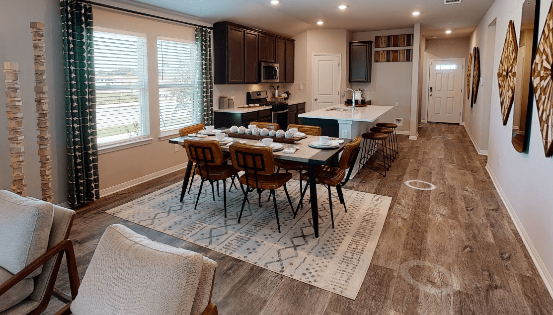 Cook delicious meals in the gourmet kitchen.