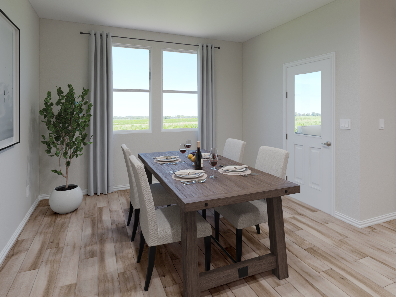 Enjoy having company sit at the island while you cook.