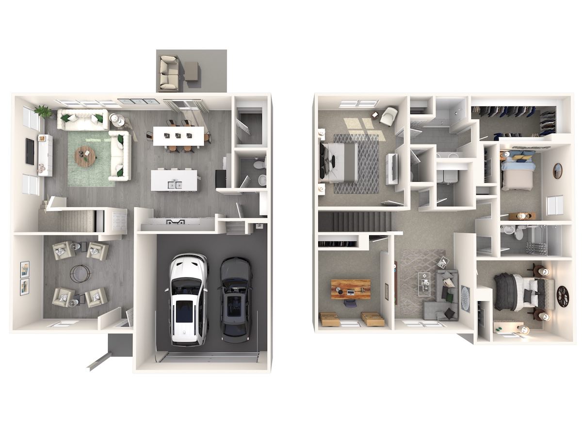 Brentwood 3D Floorplan