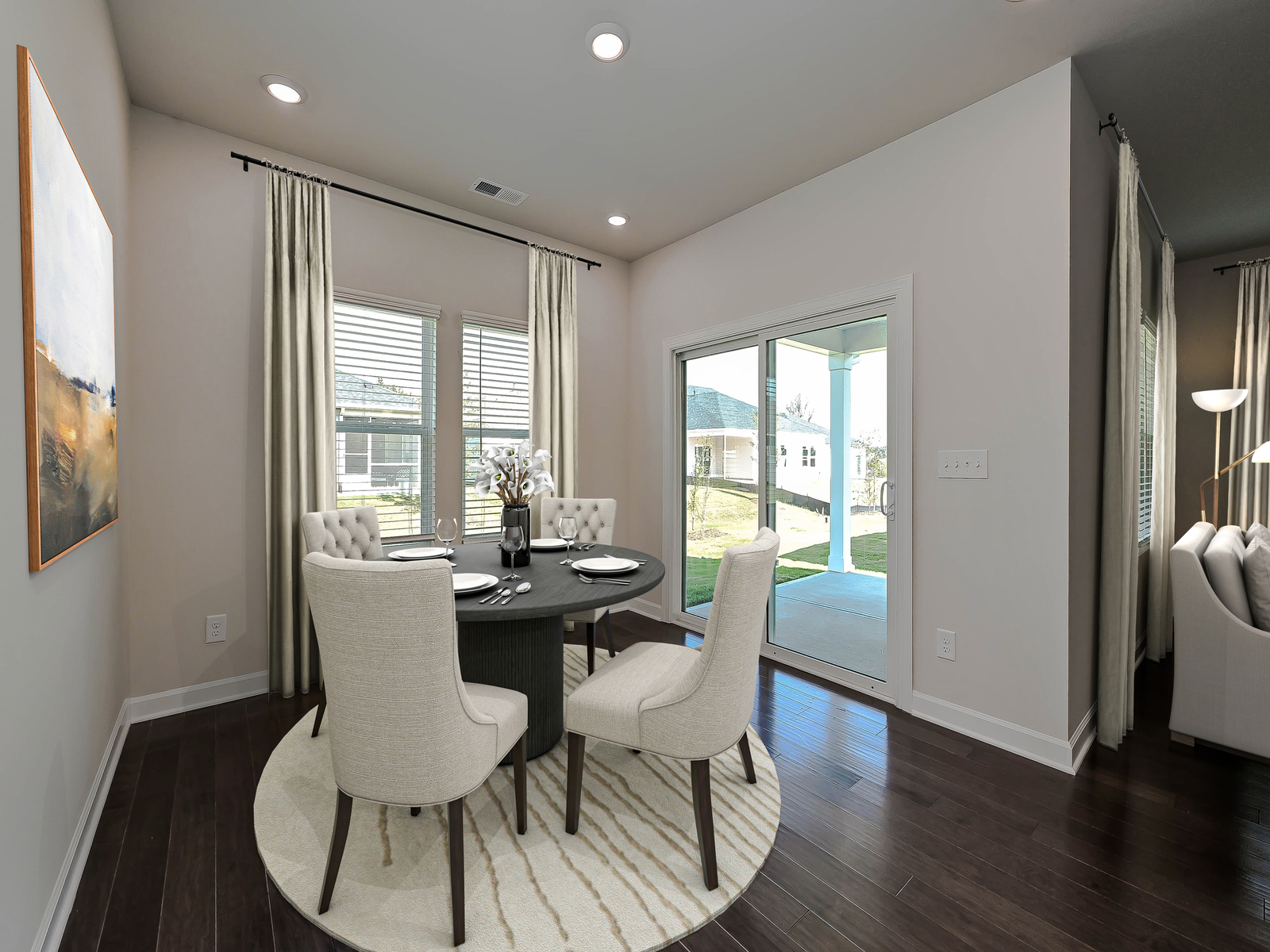 Enjoy the open-concept living space.