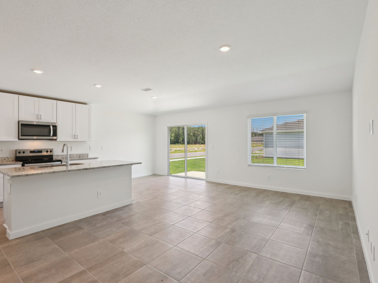 Exterior of Elevation J at 7827 Cahill Lane.