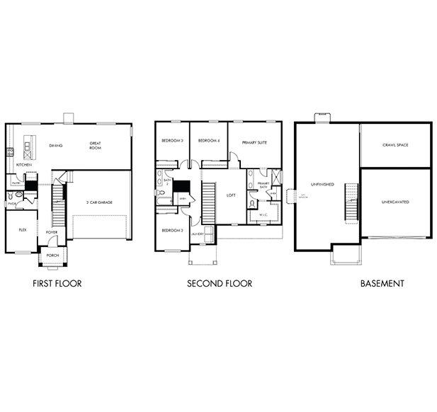 Poudre Heights Monarch Floorplan