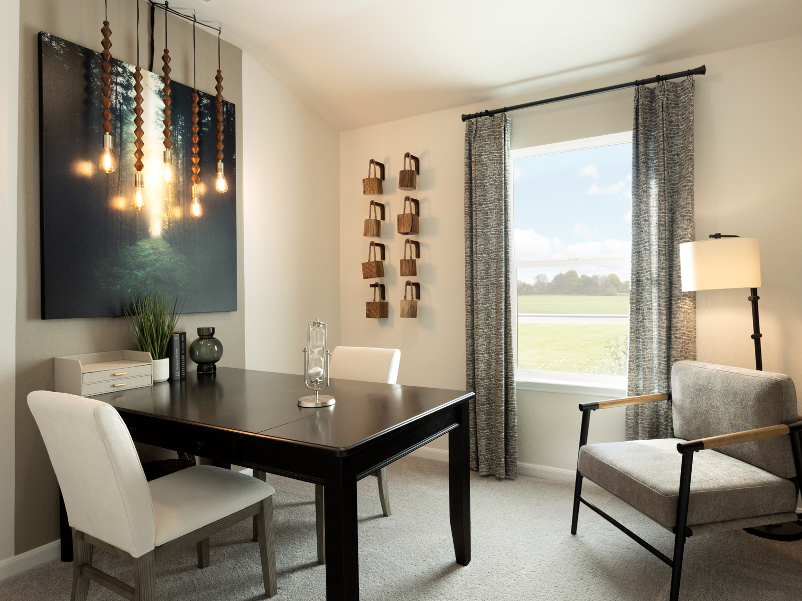 Enjoy cooking delicious meals in the gourmet kitchen.