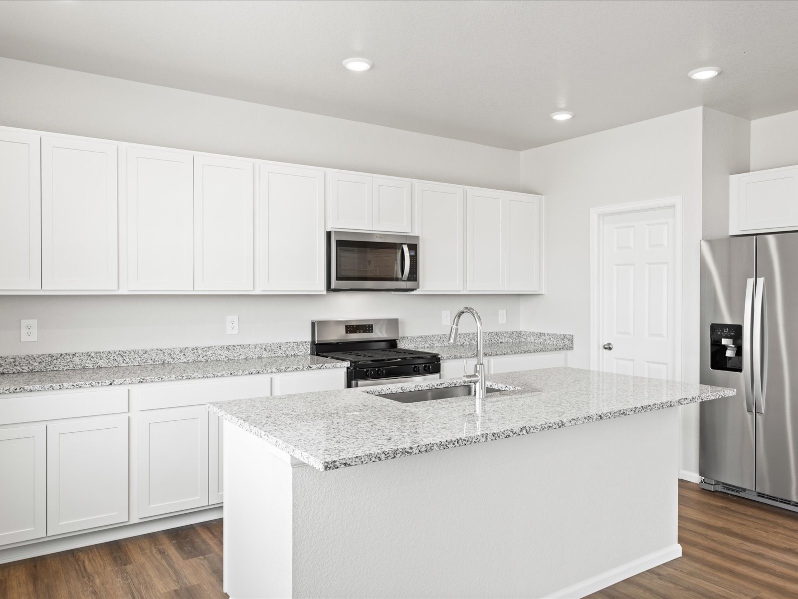 The Monarch floorplan modeled at a Meritage Homes community in Greeley, CO.