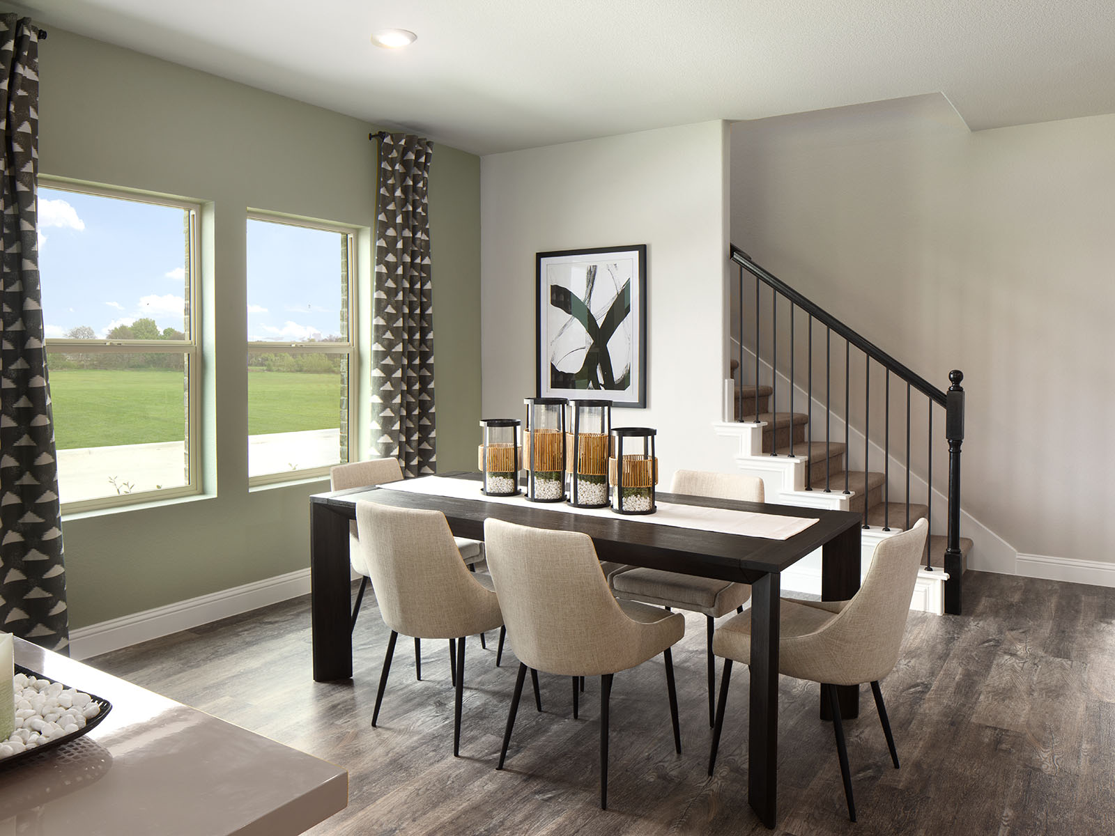 Enjoy having company sit at the island while you cook.