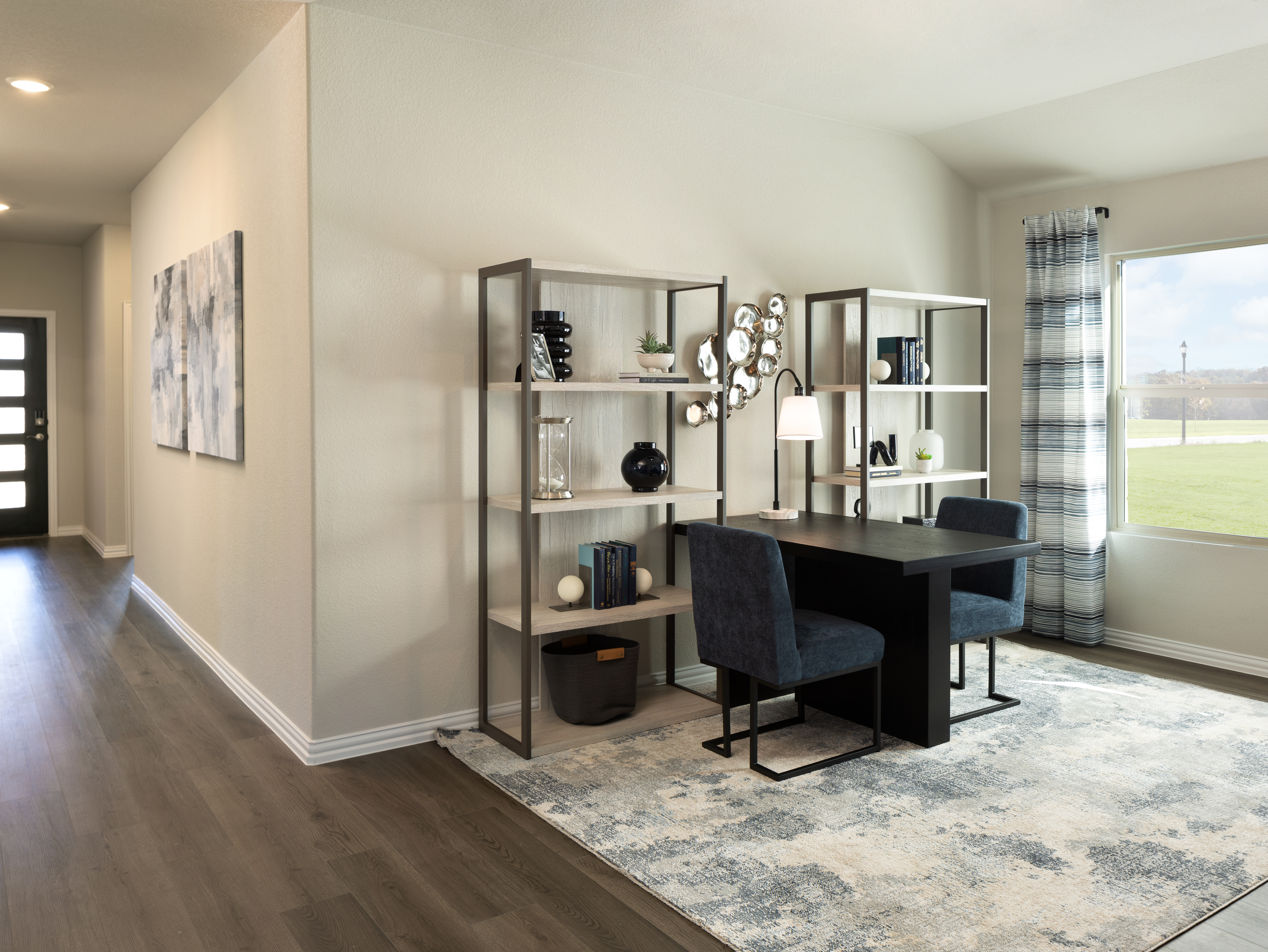 The Henderson model home featured at Westmoor by Meritage Homes.