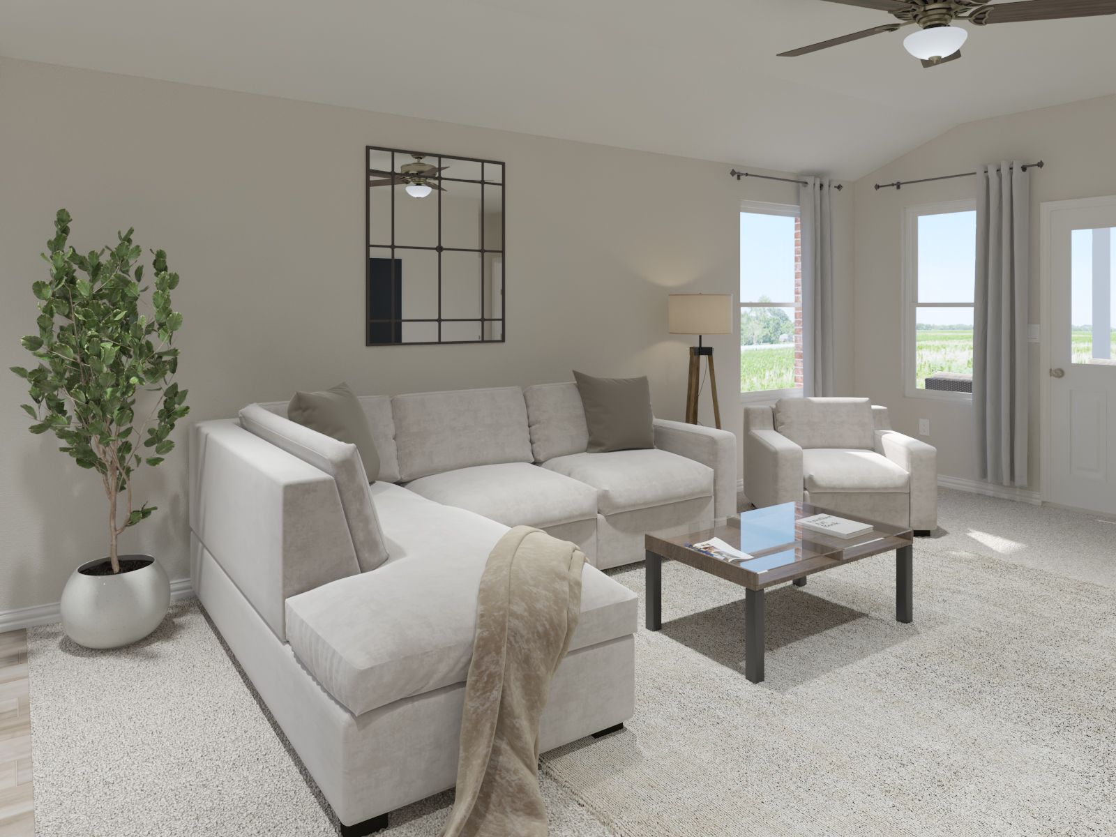 Enjoy having company sit at the island while you cook.