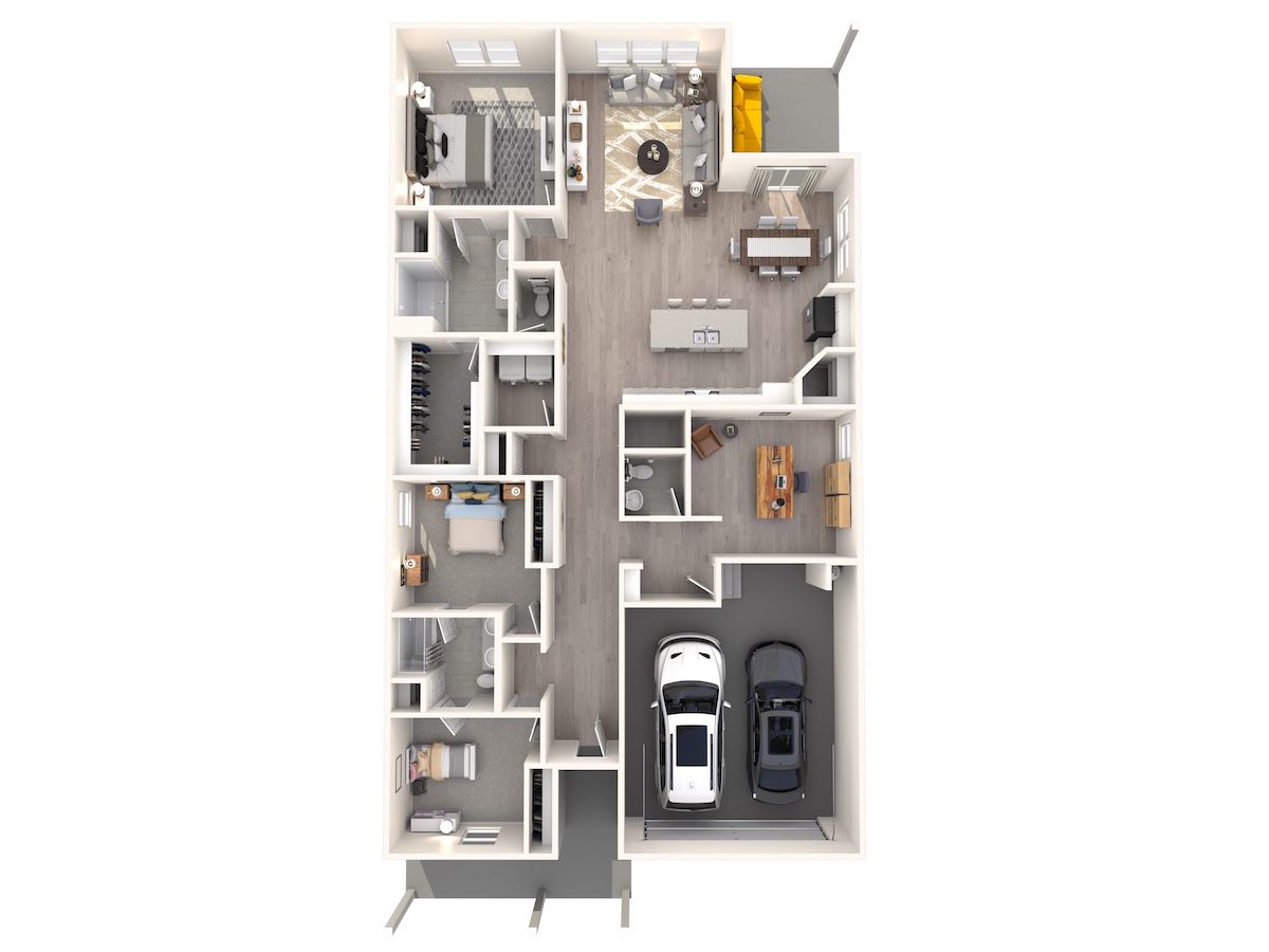 Gibson 3D Floorplan