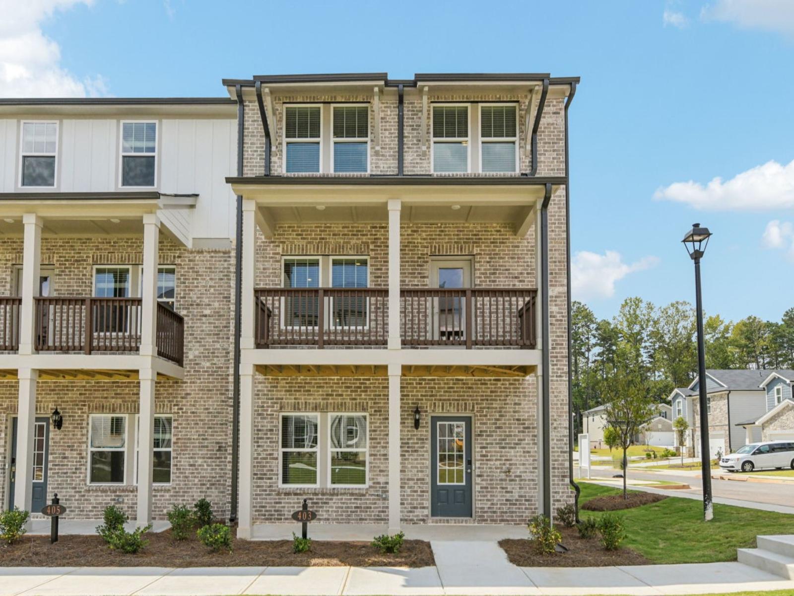 A Quick Move-in Leighton End Unit Floorplan