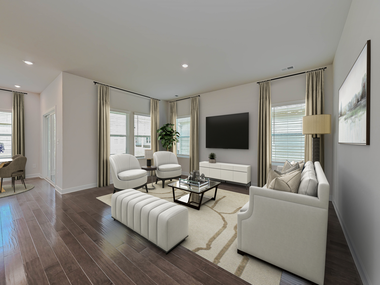 Enjoy the open-concept living space.