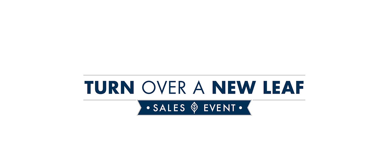 turn over a new leaf Sales Event